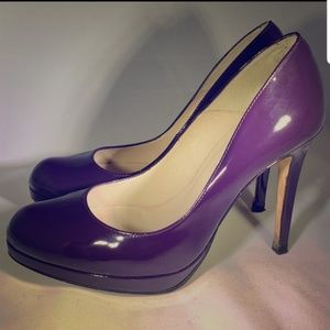 Fabulous LK Bennett purple heels - fit like a 7